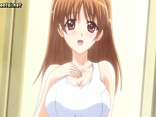 Super hot hentai gets cunt fingered