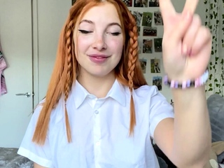 Blonde Teen Solo Masturbating On Webcam