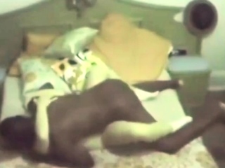 Auntie geting pleased by black lover (spy vid)