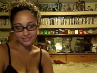 Nerdy Teen On Webcam...