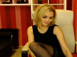 Hot Webcam Girl In Black Dress...
