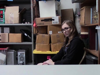 Blonde: Shoplyfter - Hidden Camera Sex With Snug Pussy Teen
