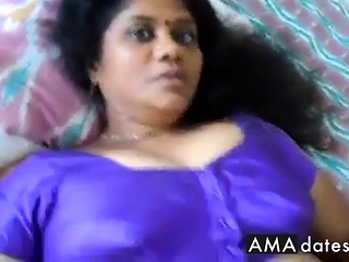 Purple Saree Bhabhi Sucking Cock Like Pro...