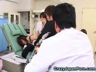 Perv creampies girl at pregnancy clinic!