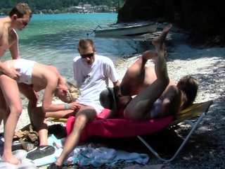 German Outdoor Family Therapy Groupsex Orgy...