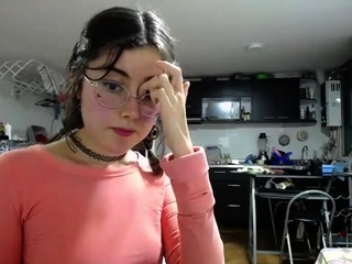 Brunette Teen Fingering Her Sweet On Webcam...