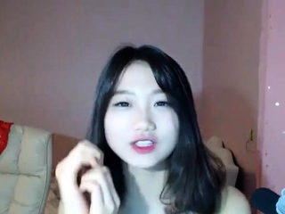 Korean girl strips on...