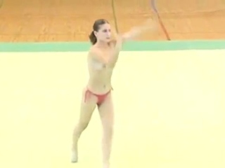 Romanian Gymnast Presecan Nude Exercise...