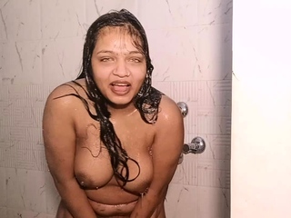 Indian lesbian girls in shower