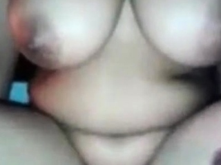 Arab slut with beautiful tits rides dick