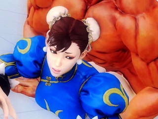 3d nude street fighter characters compilation of 2020!