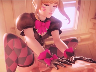 Dva With Big Wants Anal Compilation...