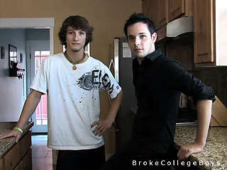 Two Broke College Boys Get Paid Cock...