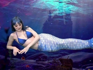 Camsoda - masturbating mermaid get legs