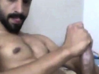 Turkish handsome hunk with cumming...