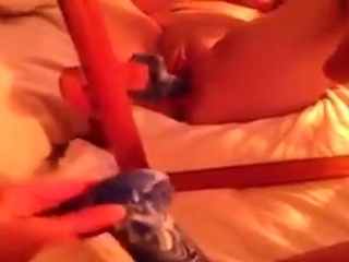 Fucking my dildo and squirting everywhere