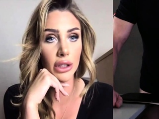 Cfnm femdom milf teases webcam jerker