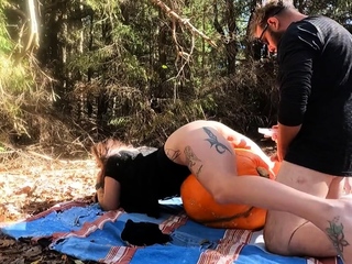 This pumpkin slut then fisted doggystyle...