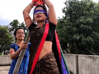 Masked Public BDSM Outdoor Cumshot