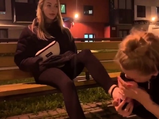 Public Foot Domination