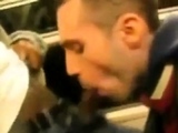 Suck a big black dick subway