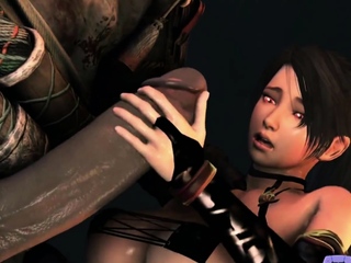 Monster Black Cock 3D HENTAI Cartoon Sex