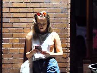 Amateur outdoor fuck from dawn to dusk