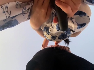 Upskirt shot how I pleasure my wet pussy