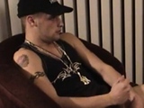 Real str8 guy wanks for Xmas gay porn