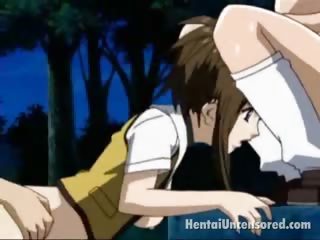 Saucy hentai girl getting tight pussy...