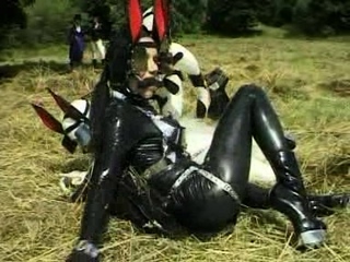 gentle fetish anal actions with latex and bdsm