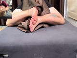 Bear Daddy Matt Wraps Sub Ryder And Tickles His Bare Feet