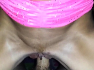 Trashy Blonde MILF Rides Cock in POV Homemade Video