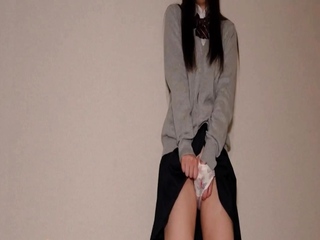 Yukino Nagasawa’s sodden vagina is savored before a rock