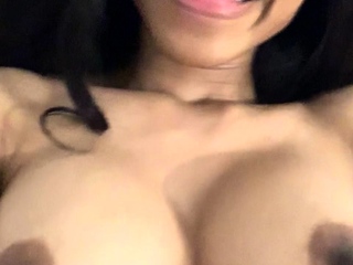 Sexy brunette and ebony hottie sucking and riding black cock