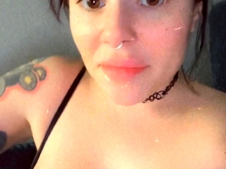 Chubby Brunette Big Boobs Dildo Masturbation