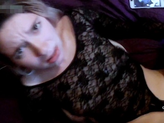 amateur blowjob cumshot finish in her mouth