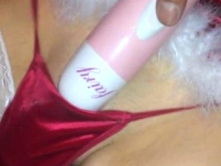 French Milf Noel Masturbates With Vibrator For Xmas
