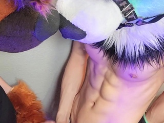 Cute amateur twink first time gay anal fuck in van