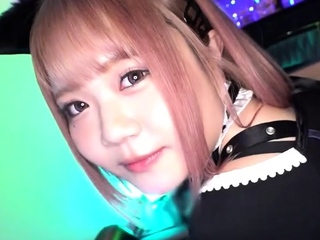 Sexy Asian Japanese Teen Suckin and Finger