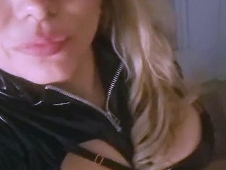 Pussy spreading close ups of blonde slut Adele Sunshine