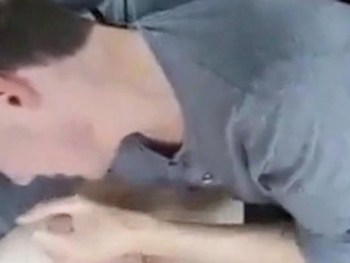 Big Cock Blowjob in the Car at a Public Park