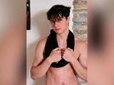 Handsome Czech twunk boy does striptease pics