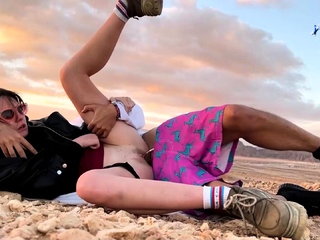 Abandoned building. public blowjob. extreme raunchy sex.