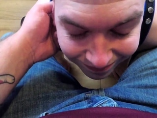 Fat Bear and Skinny Twink BDSM Cock Fun