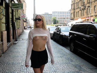 Outdoor Solo Adventure: Bra and Panties Left Behind