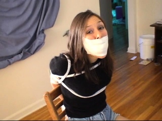Bound and gagged