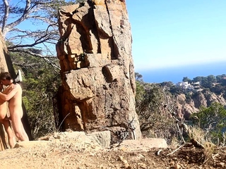 Kinky couple’s outdoor sex adventure in public