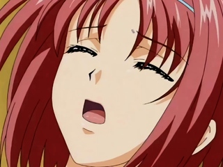 Hot blonde anime teen getting rammed