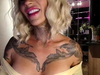 MILF Blonde fucked by Big Cock on her Big Tit